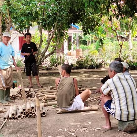 Persiapan Untuk Peringatan HUT RI 78 Tahun Di Desa Pematang Danau 2023